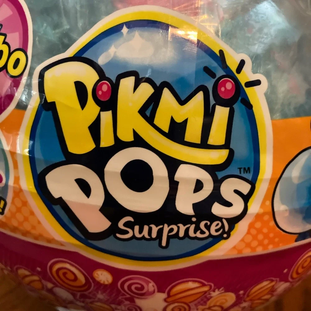 💕🐻LOVEtheCURLY BEAR🐻💕PIKMI POPS SURPRISE! JUMBO scented PLUSH UNOPENED 🤩NEW🤩